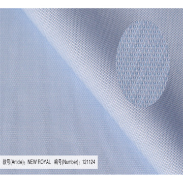 синий Добби 100% хлопка текстильного материала ткани для мужские рубашки 